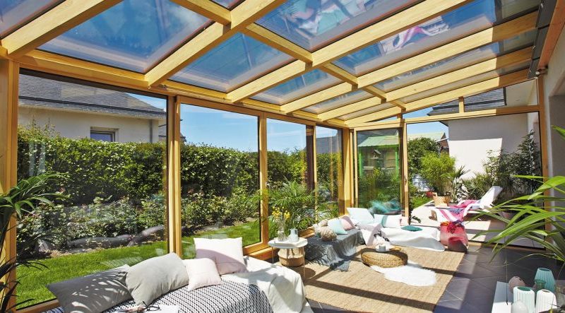 Un toit en verre pour votre terrasse – une belle idée !